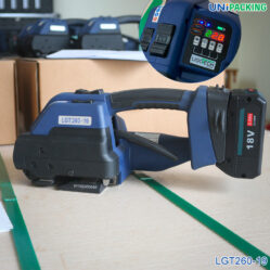 Máy đóng đai nhựa cầm tay dùng pin LGT260-19 Cyklop