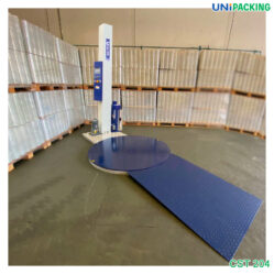 ứng dụng máy quấn màng co bán tự động Cyklop CST 204