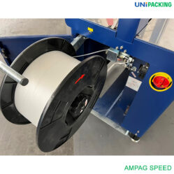 thông số kỹ thuật Máy đóng đai thùng tự động tốc độ 65 đai/ phút Cyklop AMPAG SPEED