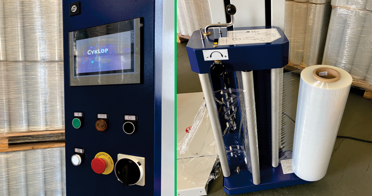 Bảng thông số kỹ thuật máy quấn màng co CST 203 Cyklop