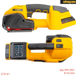 Máy đóng đai nhựa 9-13 mm cầm tay dùng pin Strapex STB 81