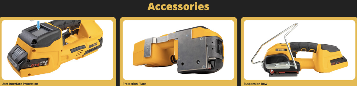 phụ kiện máy đóng đai nhựa cầm tay Strapex STB series