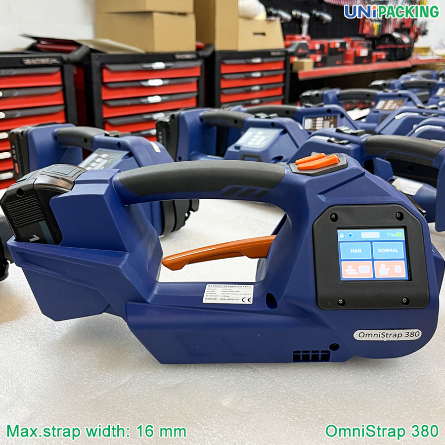 màn hình máy đóng đai nhựa 13-16 OmniStrap 380 Cyklop