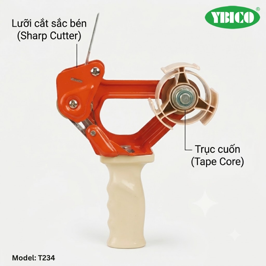 Dụng cụ cắt băng keo cầm tay Ybico T234