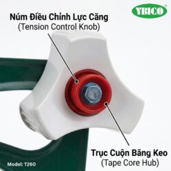 Dụng cụ cắt băng keo cầm tay Ybico T260