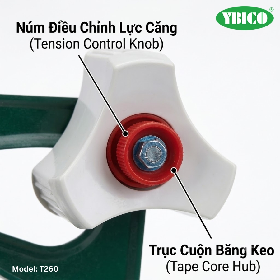 Dụng cụ cắt băng keo cầm tay Ybico T260