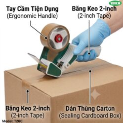 Dụng cụ cắt băng keo cầm tay Ybico T260