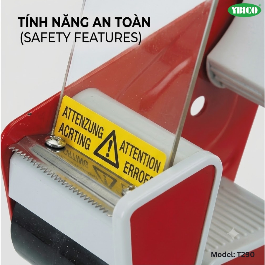 Dụng cụ cắt băng keo cầm tay Ybico T290