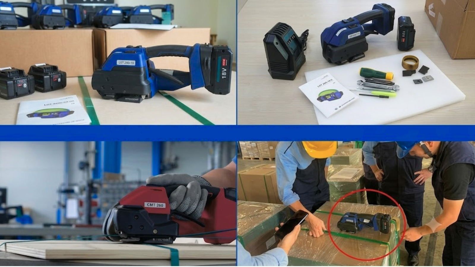Giá máy đóng đai cầm tay bao nhiêu Chọn máy theo nhu cầu thực tế