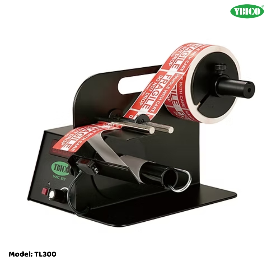 Máy tách nhãn tự động và băng keo VHB Ybico TL300