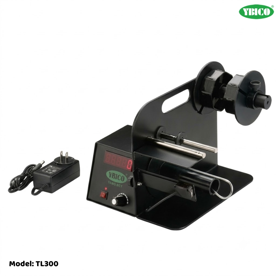 Máy tách nhãn tự động và băng keo VHB Ybico TL300
