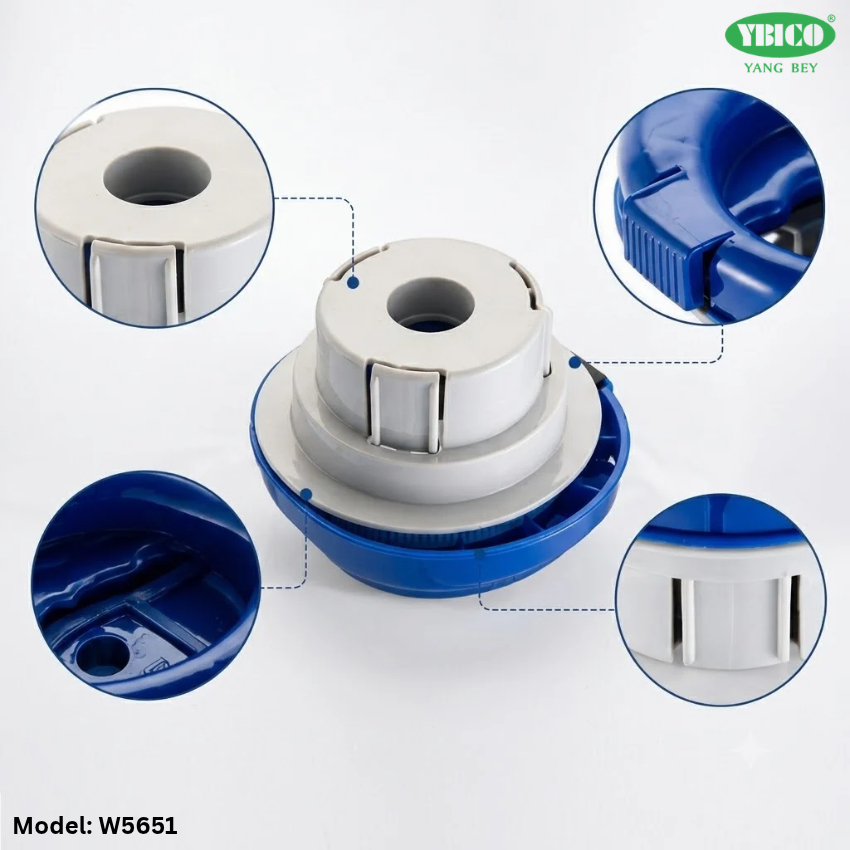 Dụng cụ quấn màng PE YBICO W5651 lõi 3 inch 76,2–78 mm