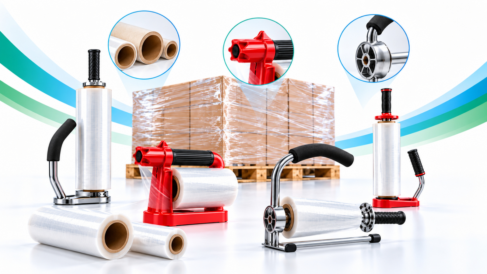 Dụng cụ quấn màng co PE